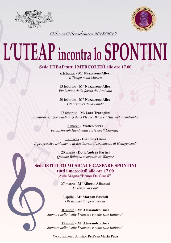 L'UTEAP e lo Spontini