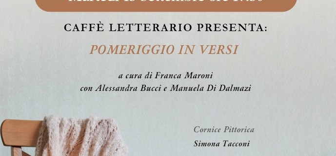 pomeriggio in versi